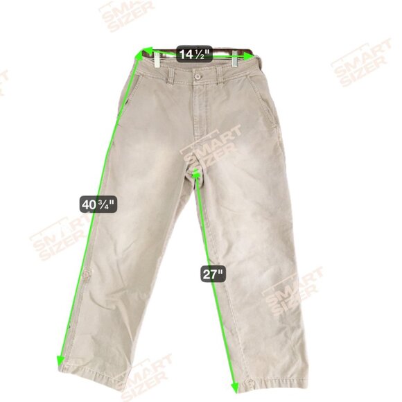 Free People We The Free Cleo Washed Chino Pants Business Boho Dark Khaki Women 6 - Picture 8 of 8